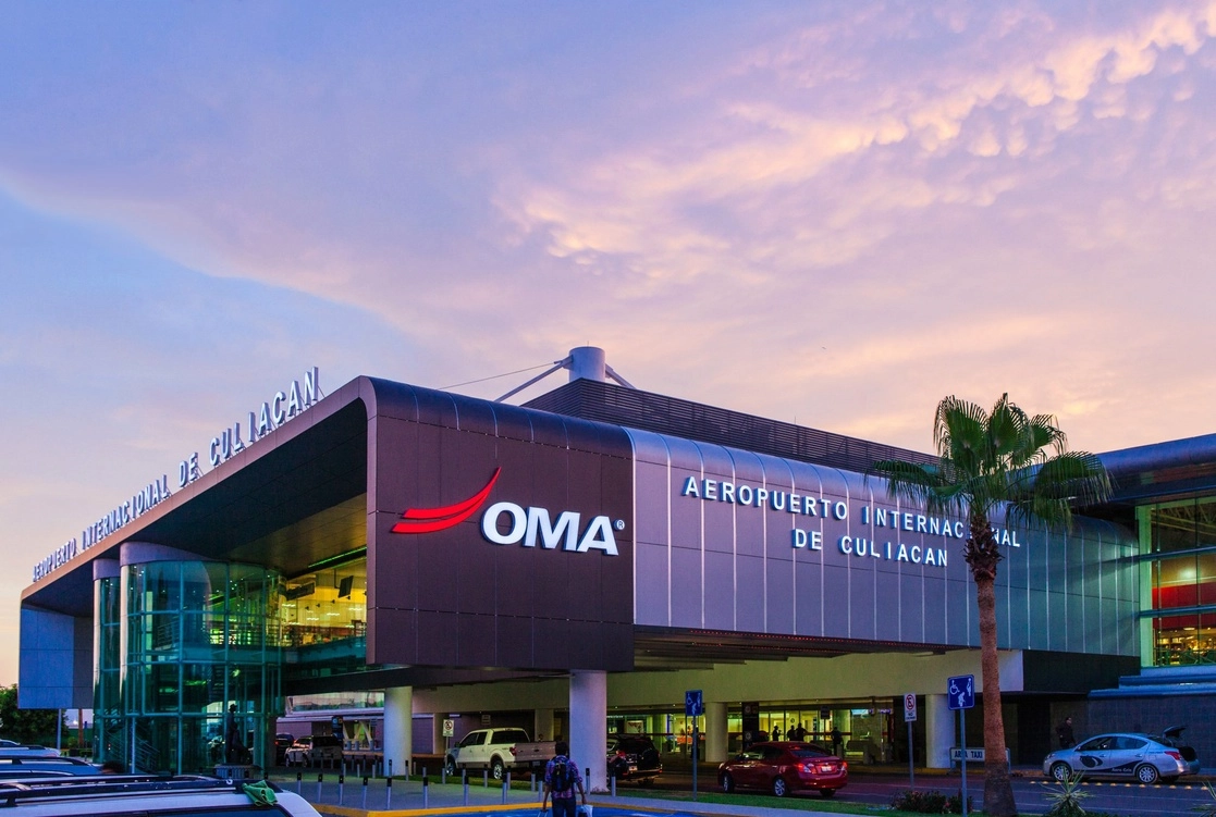 Perspectiva del Aeropuerto Internacional de Culiacán en imagen de archivo. Foto tomada de la cuenta de Twitter @CBPRONALDREAGAN
