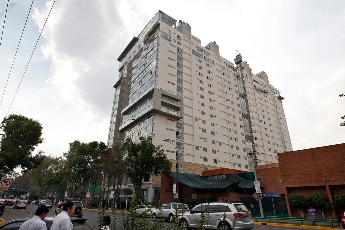 El complejo City Towers, en la colonia Santa Cruz Atoyac. Foto Cristina Rodríguez