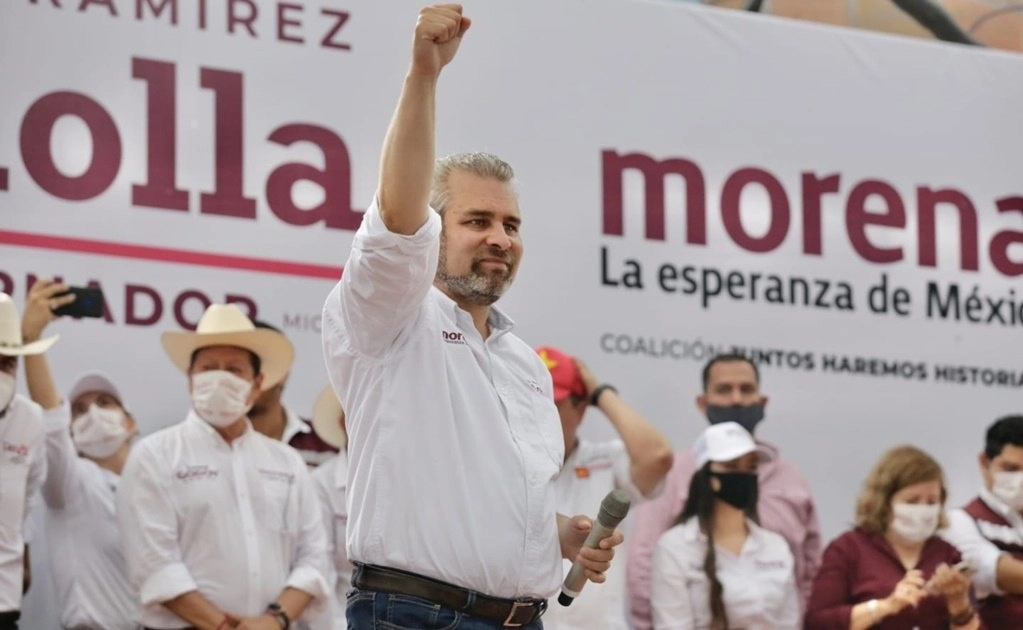 El gobernador elector de Michoacán, Alfredo Ramírez Bedolla, tomará posesión del cargo el 1 de octubre de 2021. Foto La Jornada / Archivo