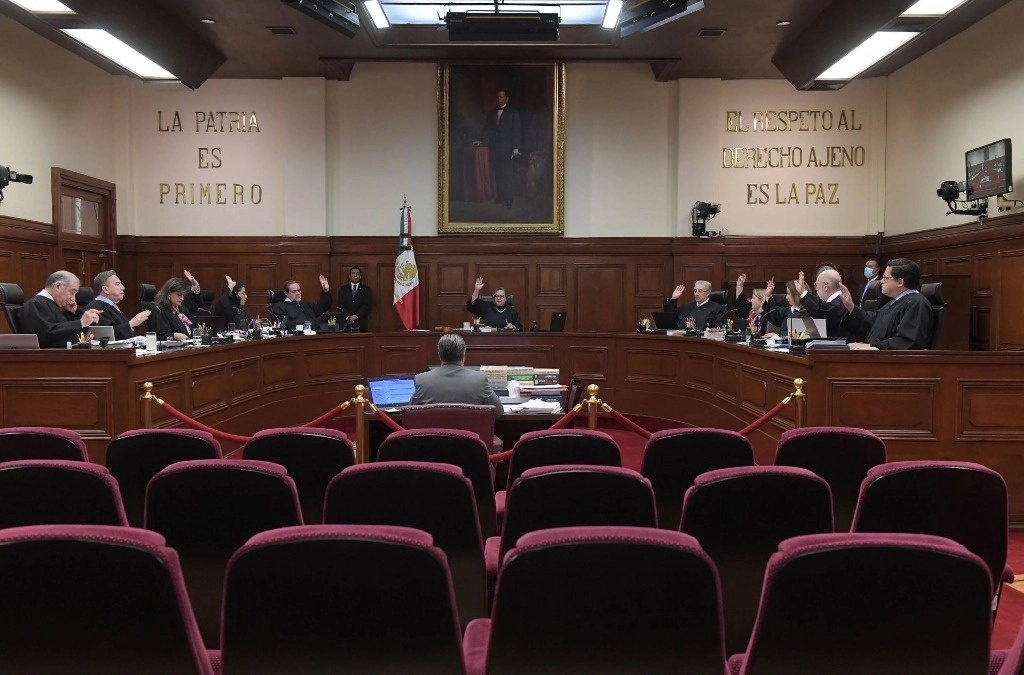 Sesión de trabajo de la Suprema Corte de Justicia de la Nación. Foto Cuartoscuro / Archivo