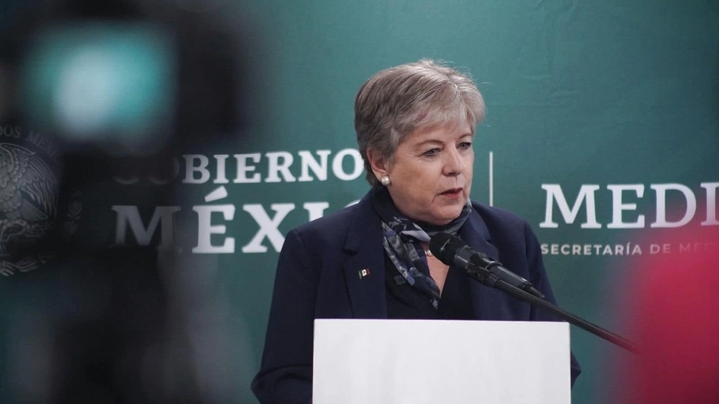 La secretaria del Medio Ambiente, Alicia Bárcena. Imagen tomada del sitio https://www.facebook.com/Semarnatmx