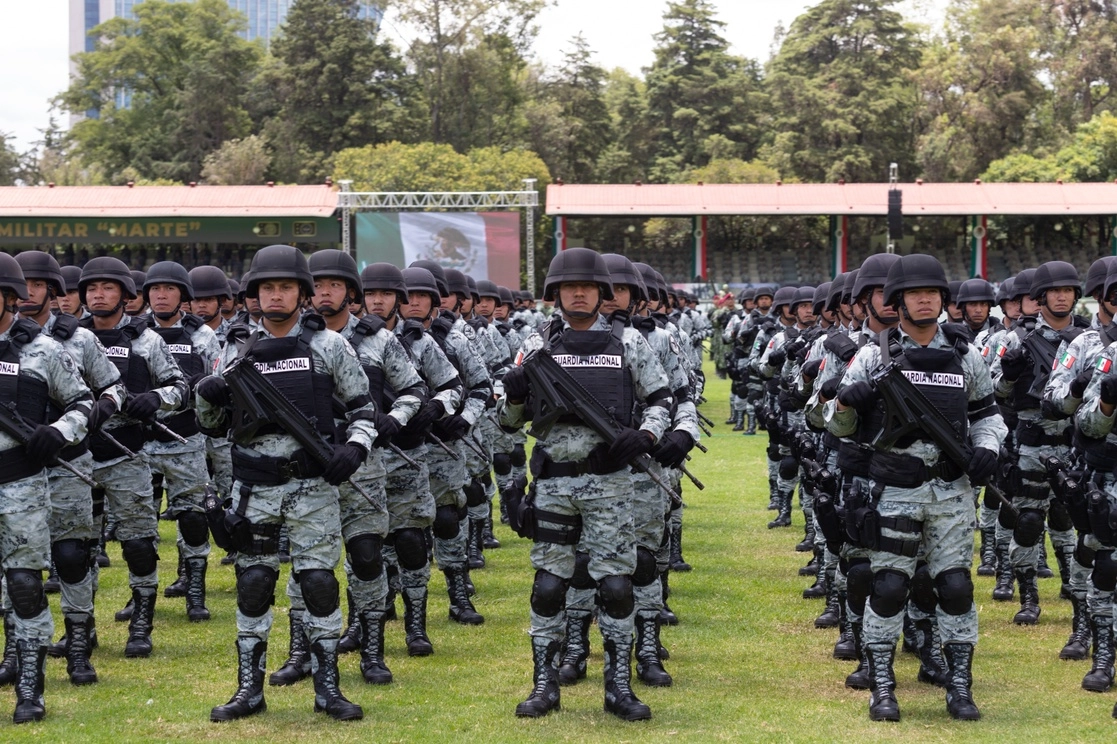 La jueza otorgó una suspensión al decreto que transfiere la Guardia Nacional a la Secretaría de la Defensa Nacional. Foto Pablo Ramos / Archivo 