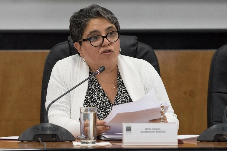 Raquel Buenrostro destacó que las mujeres integran  el 62 por ciento del cuerpo laboral del SAT. Foto Cuartoscuro