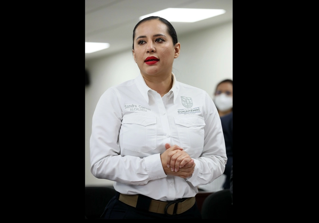 Sandra Cuevas Nieves, alcaldesa de Cuauhtémoc. Foto Roberto García