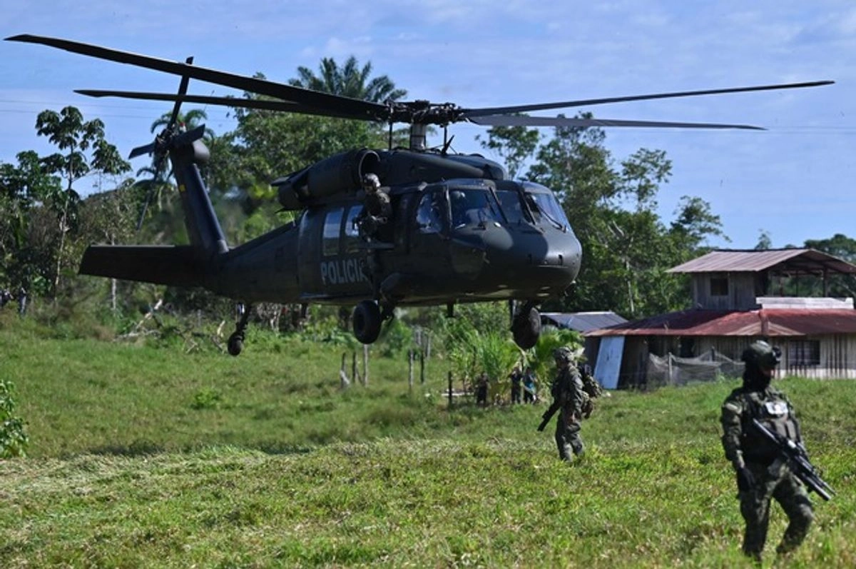 La Fuerzas Armadas de Colombia información de la retención de más de 70 soldados en la zona de Cauca, donde tienen presencia grupos narcotraficantes. Foto 