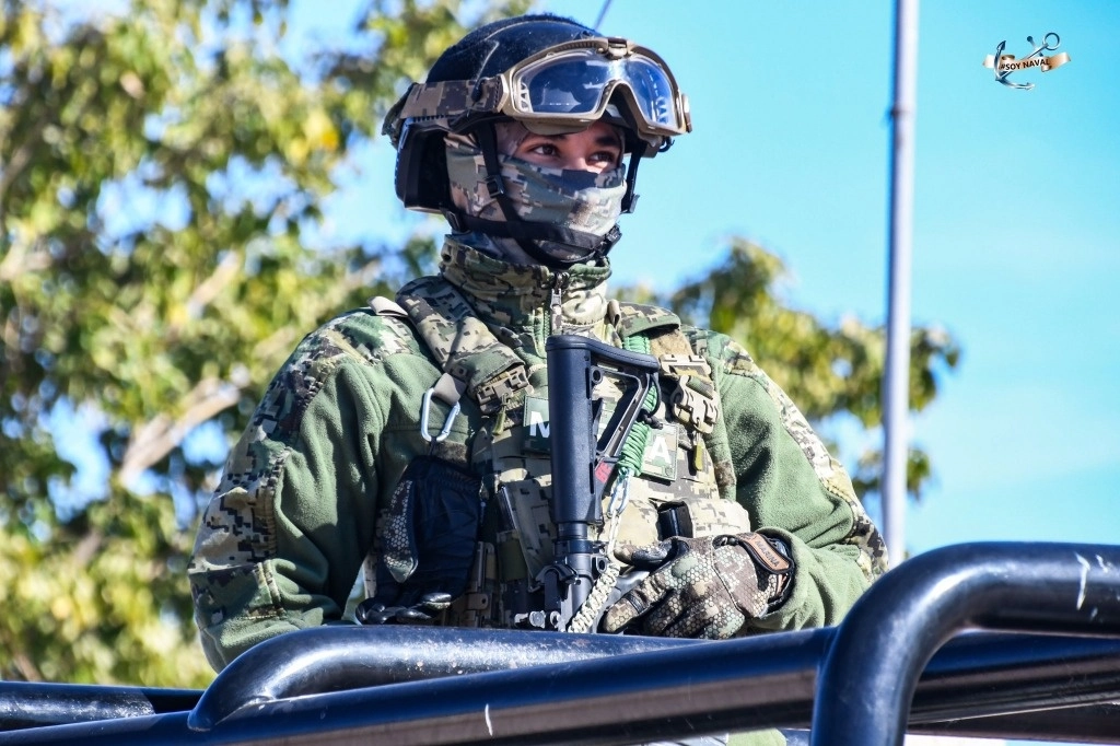 Estos aparatos han sido retirados en los estados de Baja California Sur, Sonora, Veracruz, Chiapas, Quintana Roo y Puebla, revelaron integrantes del gabinete de Seguridad. Foto @SEMAR_mx 