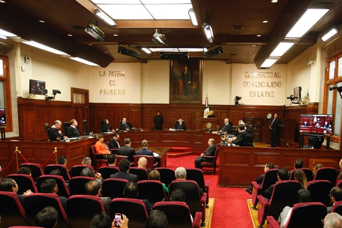Sesión de la Suprema Corte de Justicia de la Nación. Foto Pablo Ramos / Archivo