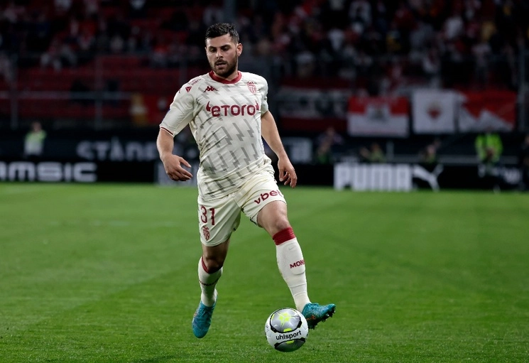 Kevin Volland, del Mónaco, durante un partido de la Ligue 1. Foto Ap / Archivo
