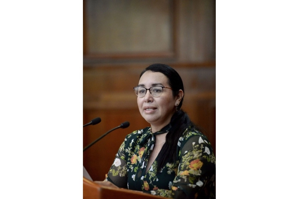 La Comisión Nacional de Elecciones de Morena anunció la postulación de Azucena Cisneros Coss como candidata a la presidencia municipal de Ecatepec. Foto Cuartoscuro / Archivo
