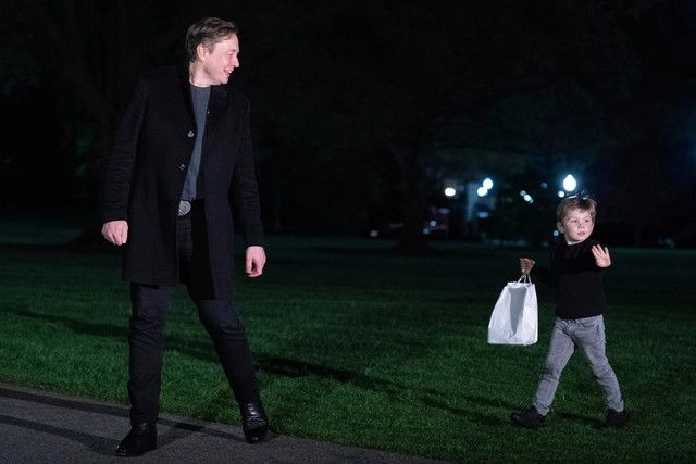 En la sombría visión del mundo de Musk, la civilización se ve amenazada por el declive demográfico . Foto 