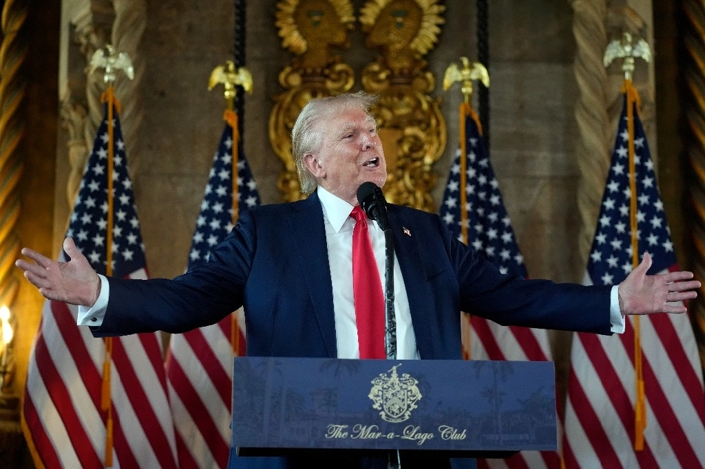 Donald Trump, candidato republicano a la presidencia de EU. Foto Ap