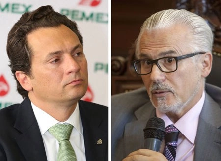 Las últimas filtraciones a medios y la dudosa enfermedad del ex director de Pemex llevan a pensar que esto es parte del plan de la defensa que dirige el jurista español Baltasar Garzón (derecha) para evitar que se enjuicie a su cliente. Fotos Notimex y Cuartoscuro