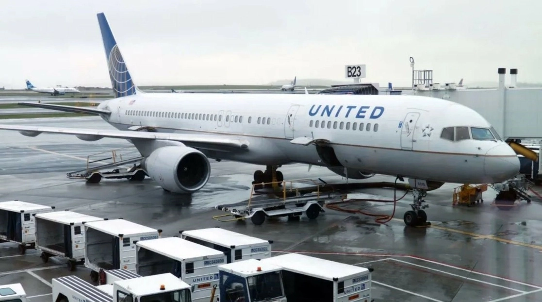 Avión de la estadunidense United Airlines. Foto Afp / Archivo