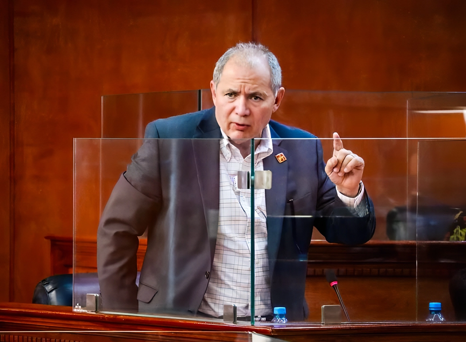 El diputado de Baja California por el PT, Marco Antonio Blázquez. Foto tomada de https://www.facebook.com/SomosUnaBonitaFamilia / Archivo
