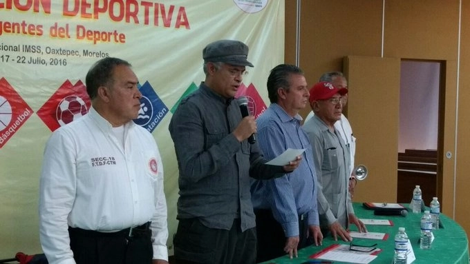 Reyes Soberanis Moreno (c) en imagen de archivo. Foto tomada de la cuenta de Twitter @indetmexico