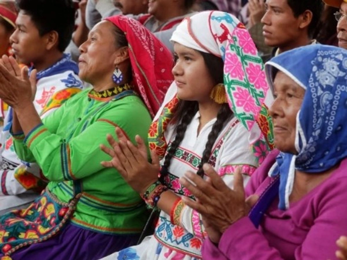 Mujeres indígenas en imagen de archivo. 