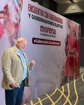El anuncio lo hizo el gobernador morenista Víctor Manuel Castro Cosío. Foto tomada de su twitter