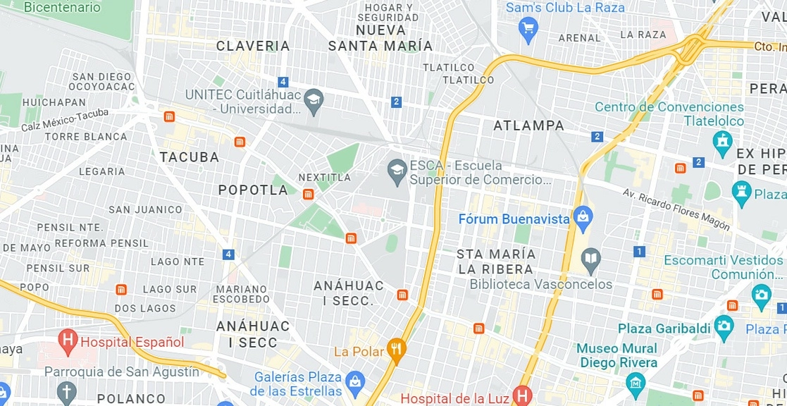 La riña ocurrió en la colonia Casco de Santo Tomás, en Miguel Hidalgo. Captura de imagen tomada de Google Maps