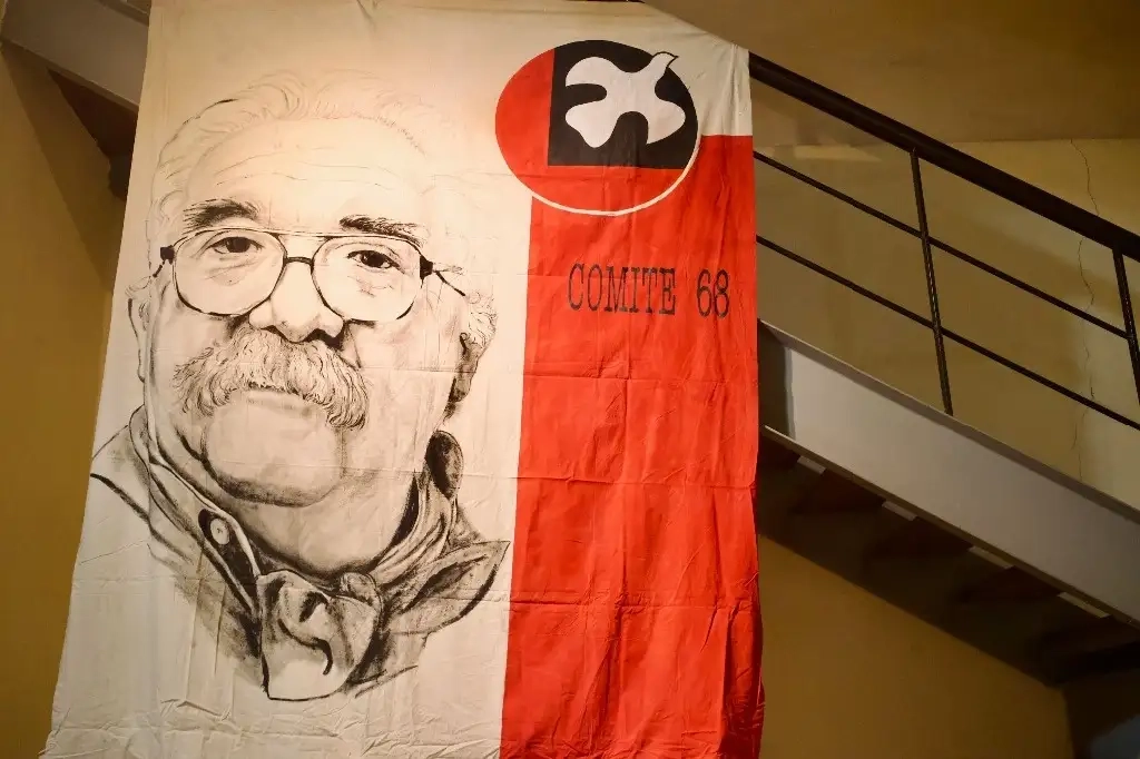 Raúl Álvarez Garín fue uno de los personajes más emblemáticos del movimiento estudiantil. Foto María Luisa Severiano