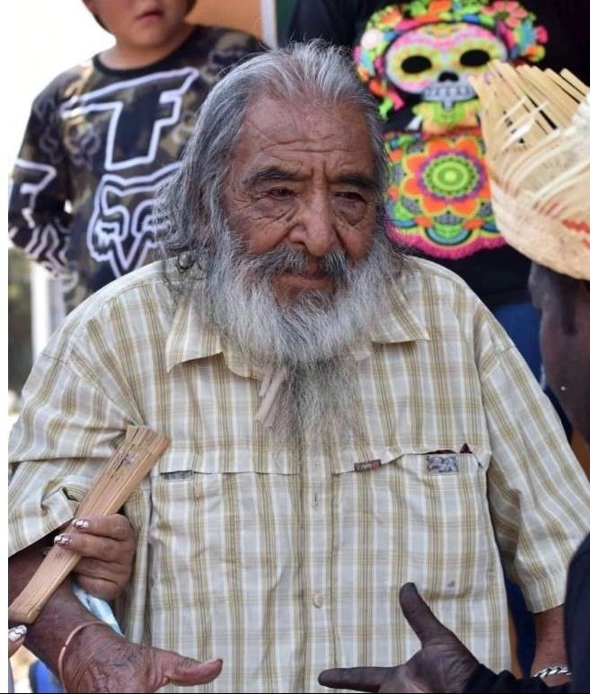 La tarde de este viernes, se ofreció una misa de cuerpo presente para Don Panchito en la iglesia del Divino Salvador en Atenco. Foto 'La Jornada'  