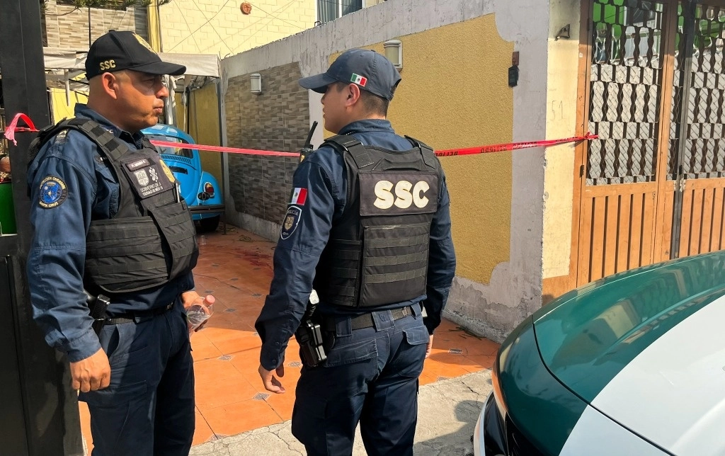 Elementos de la Secretaría de Seguridad Ciudadana local lograron detener al presunto asaltante en la colonia Tlalcoligia, en Tlalpan. Foto Víctor Camacho / Archivo