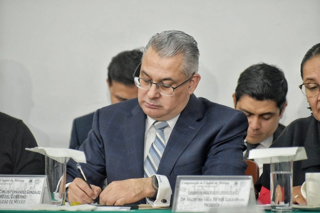 Roberto Fernández González, nuevo tesorero de la Federación. Foto tomada de la cuenta de X @Finanzas_CDMX
