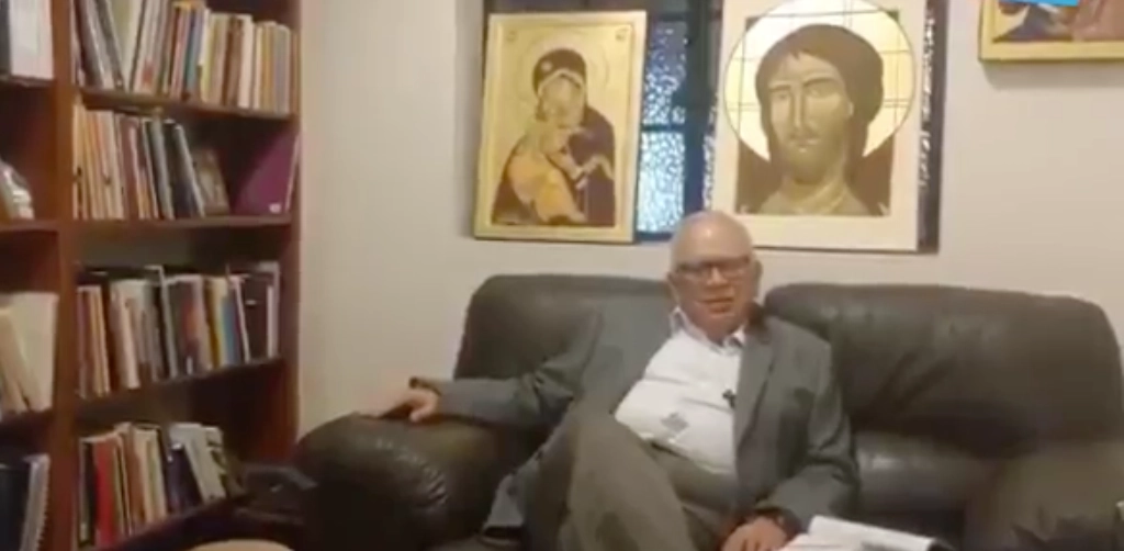 El padre Rodrigo Zubillaga. Foto tomada de Twitter @SeminarioMX / Archivo