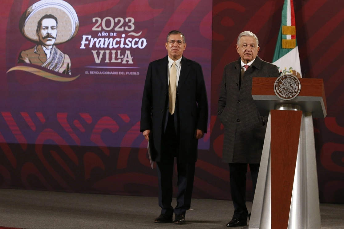 El general Luis Rodríguez Bucio, quien encabezaba la Guardia Nacional, fue nombrado por el presidente Andrés Manuel López Obrador como nuevo subsecretario de Seguridad Pública de la SSPC, tras la renuncia de Ricardo Mejía Berdeja. Foto María Luisa Severiano