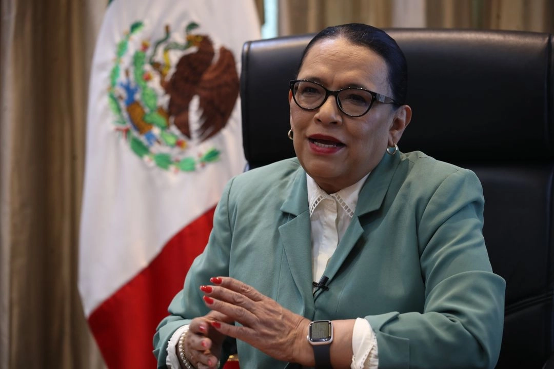 Rosa Icela Rodríguez Velázquez, titular de la Secretaría de Gobernación. Foto 
