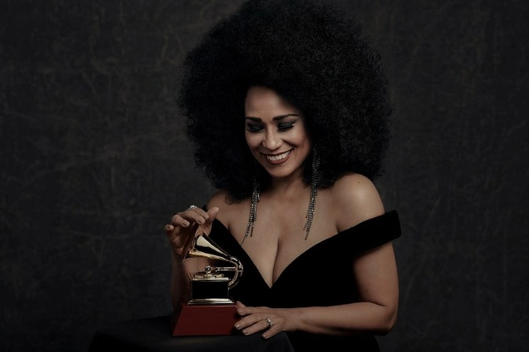 La Aymée Nuviola cantautora cubana fue nominada por segunda ocasión al Grammy Americano. Foto Cortesía de Aymée Nuviola