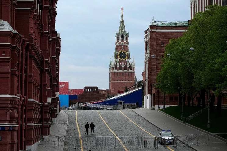 Vista de la Plaza Roja en Moscú, Rusia. Foto Ap