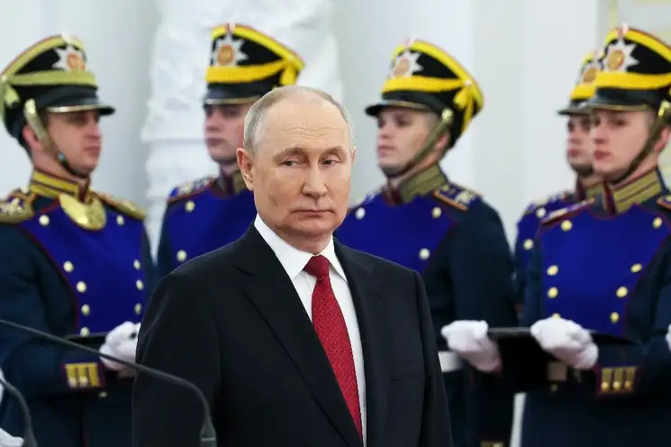 El Gobierno de Rusia anunció la firma de un contrato con una unidad de fuerzas especiales chechenas, el 12 de junio de 2023. Foto Ap