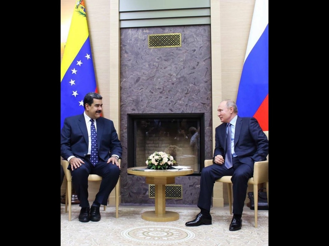 Los mandatarios de Venezuela, Nicolás Maduro, y de Rusia, Vladimir Putin. Foto tomada del Twitter de @NicolasMaduro / Archivo

