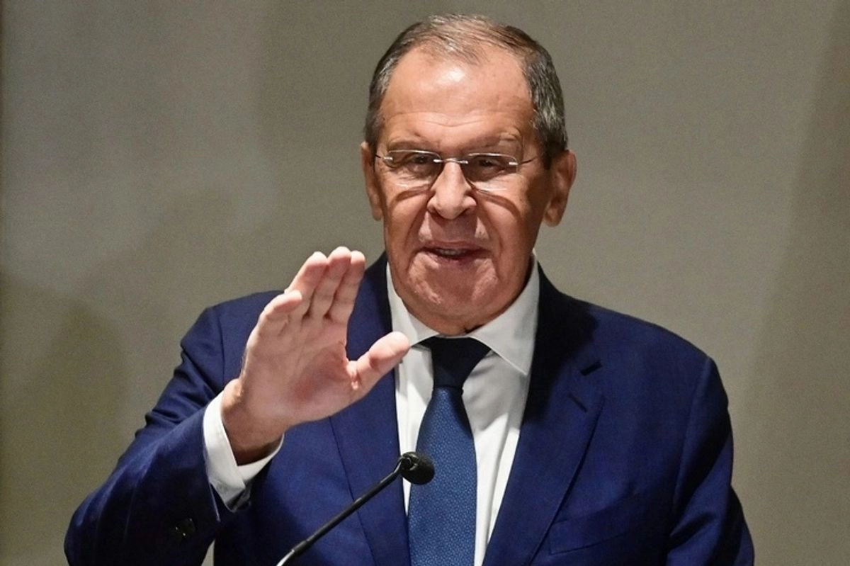 El canciller ruso, Serguei Lavrov, durante una conferencia, en imagen de archivo. Foto 