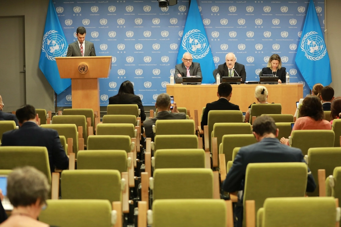 El representante chino ante la ONU, Zhang Jun, indicó que “se debe respetar plenamente el
liderazgo del gobierno sirio”. Foto Xinhua