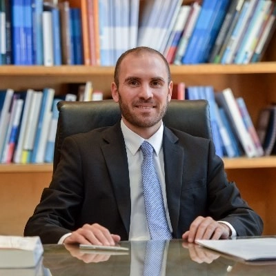 Martín Guzmán, ministro de Economía de Argentina. Foto @Martin_M_Guzman