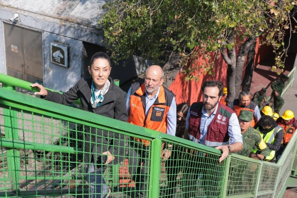 La jefa de gobierno de la Ciudad de México, Claudia Sheinbaum, señaló que están abiertas todas las líneas de investigación en torno al choque de trenes en la línea 3 del Metro, incluida el sabotaje. Foto cortesía del Gobierno de la Ciudad de México