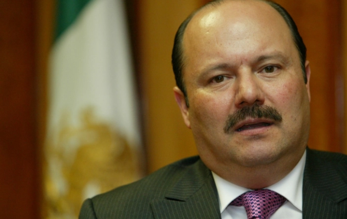 El ex gobernador priísta César Duarte fue desalojado de una audiencia en el Tribunal de Justicia de Chihuahua. Foto José Antonio López/Archivo