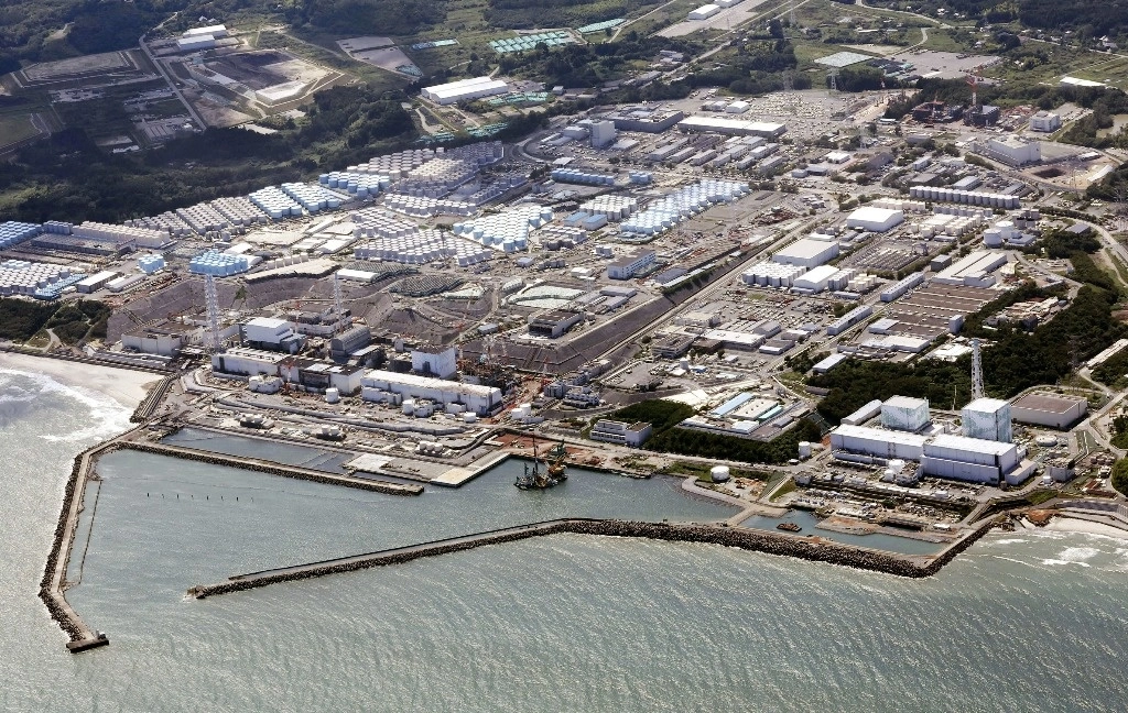 Vista aérea de la región de Fukushima. Foto Ap