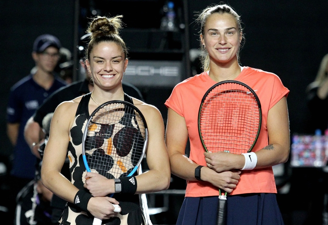Las semifinales se jugarán este martes de la siguiente manera: Anett Kontaveit contra Maria Sakkari y Paula Badosa frente a Garbiñe Muguruza. Foto Afp