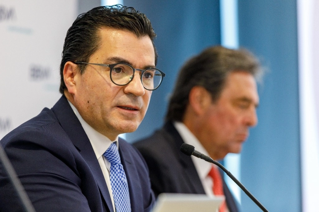 Para la plana mayor de la institución bancaria, el incremento constante desde 2018 en el salario ha favorecido el dinamismo en la economía. Foto Pablo Ramos 


