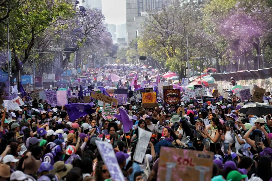 Dicha movilización se ha vuelto la más concurrida, al superar las 180 mil participantes que acudieron a la cita del 8M el año pasado.
