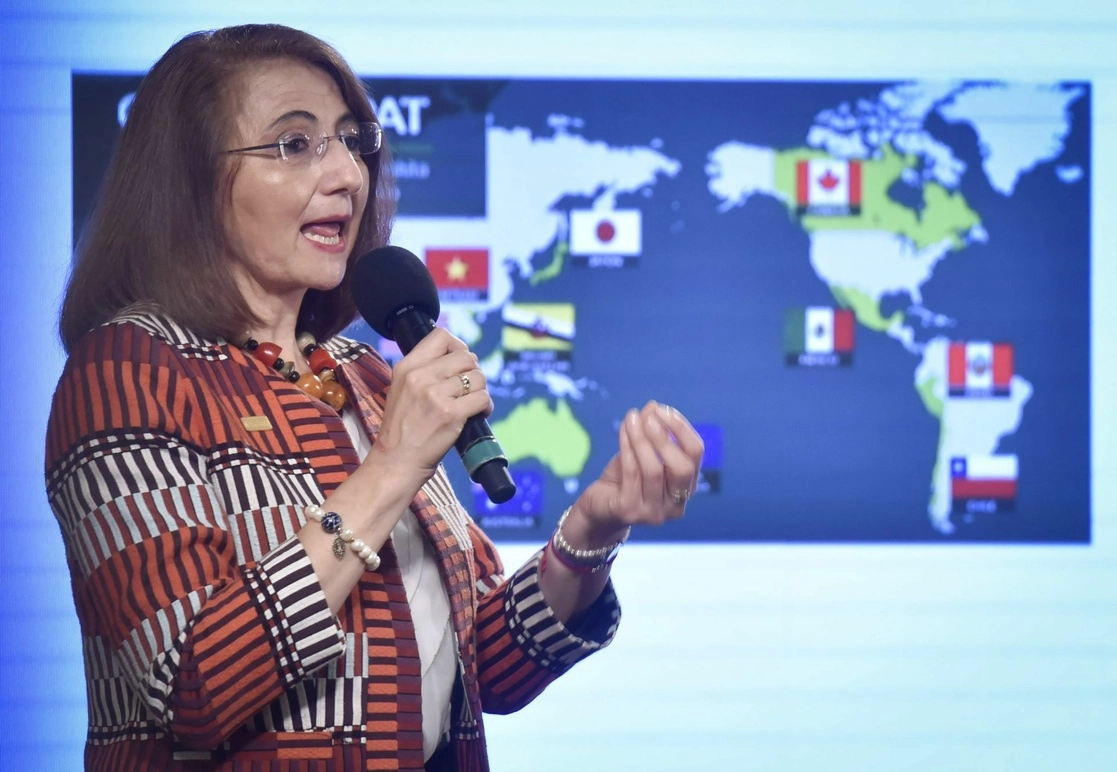 Luz María de la Mora dejará el cargo de subsecretaria de Comercio Exterior. Foto Cuartoscuro / Archivo