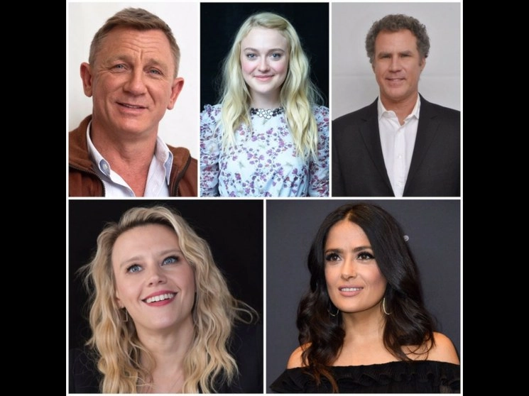 “Daniel Craig, Dakota Fanning, Will Ferrell, Kate McKinnon y Salma Hayek serán presentadores en la 77a. Entrega de los Globos de Oro”, la cual se realizará el domingo 5 de enero de 2020, informaron los organizadores en las cuentas oficiales de los galardones en redes sociales. Foto Facebook @GoldenGlobes