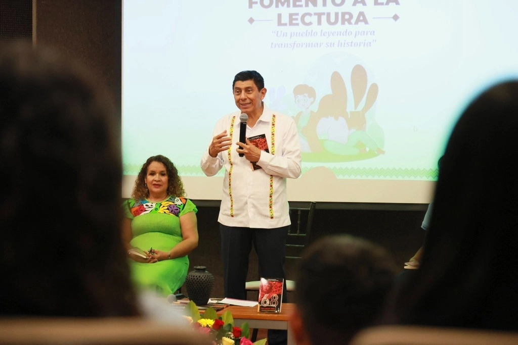 Salomón Jara en un acto de este lunes 10 de junio. Foto de su perfil de X