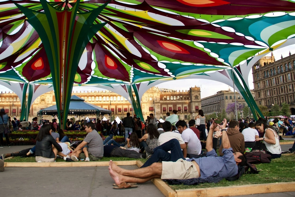 Las actividades del Festival de Primavera se realizarán en distintos puntos del Centro Histórico, como el Zócalo capitalino, el kiosco de la Alameda, los teatros del Pueblo y de la Ciudad Esperanza Iris, entre otros. Foto Cuartoscuro / Archivo