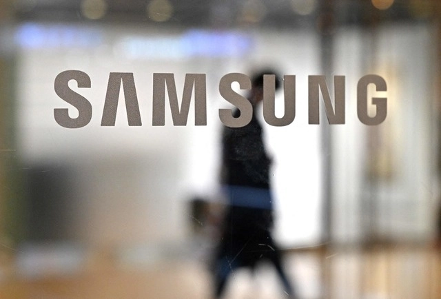 Logotipo de la empresa Samsung en imagen de archivo. Foto Afp