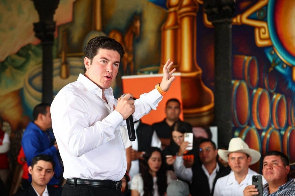 Samuel García Sepúlveda, en imagen del 28 de noviembre pasado. Foto Cuartoscuro