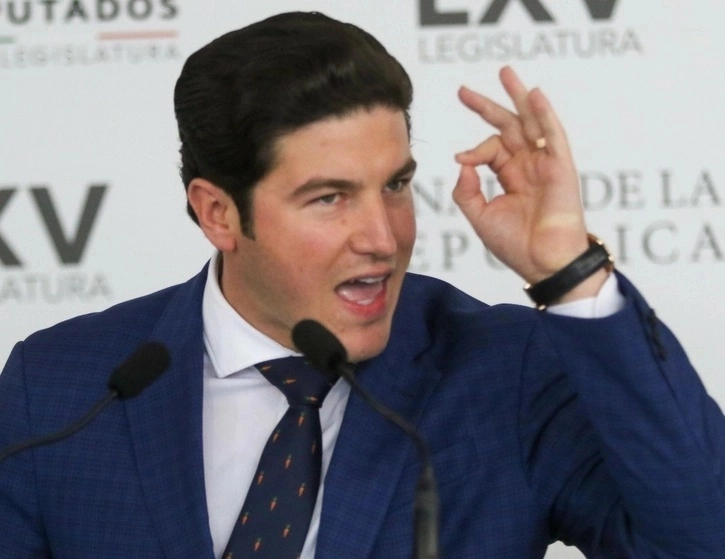 Samuel García, durante un evento en la Ciudad de México, en imagen de archivo. Foto Cuartoscuro