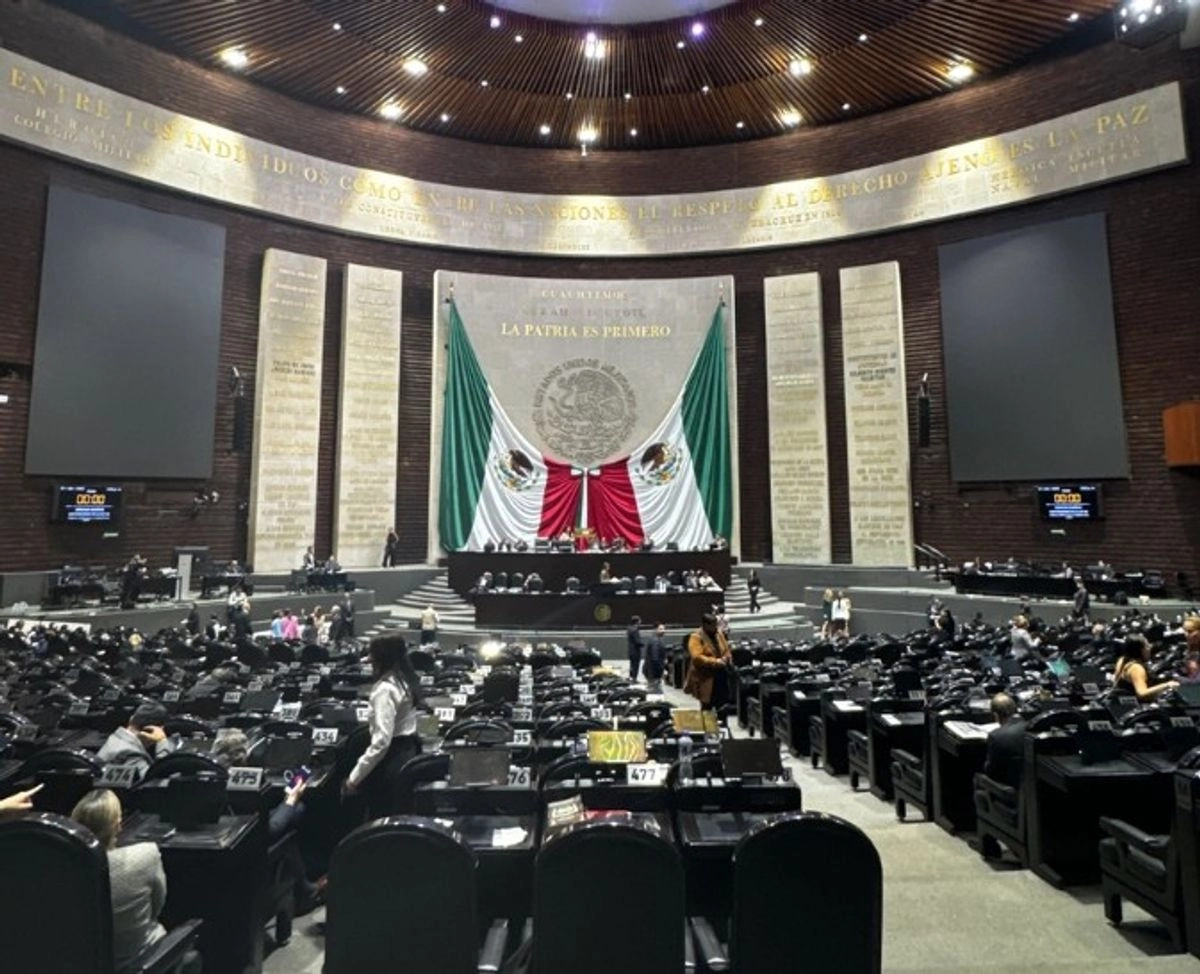 Sala de sesiones de la Cámara de Diputados en imagen de archivo. 